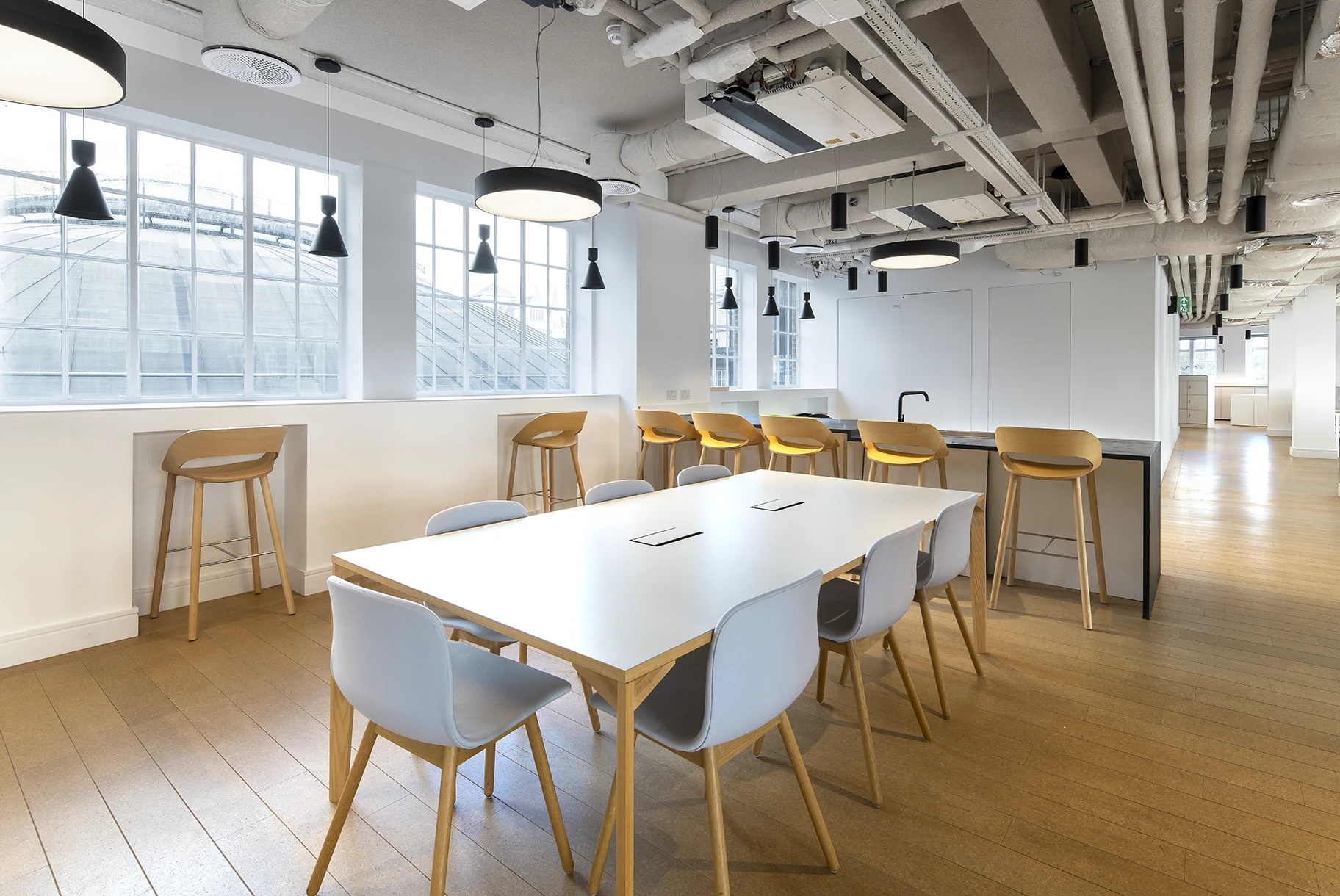 4th floor breakout area - CAT A+ fit out